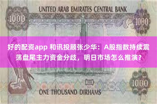 好的配资app 和讯投顾张少华：A股指数持续震荡盘尾主力资金分歧，明日市场怎么推演？